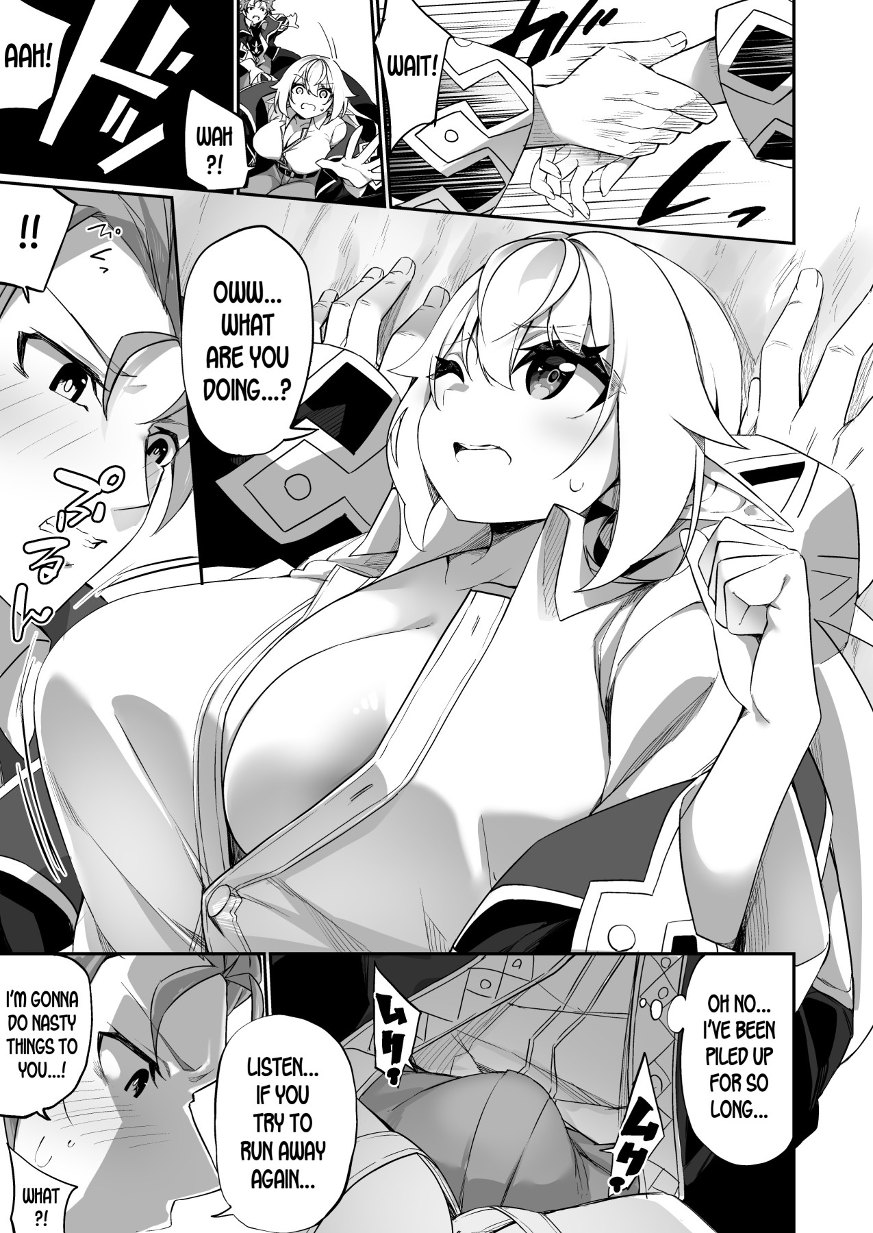 Hentai Manga Comic-A Story Where I Got Transformed From An Adventurer (Male) Into An Elf (Female) and Fucked By My Best Friend-Read-6